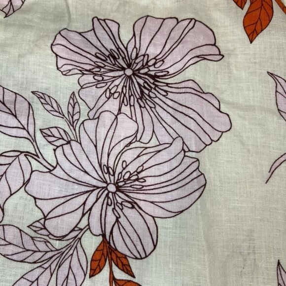 NWOT RACHEL ROY 100% LINEN Wide Leg Elastic Waist Pull on Boho Pants wPockets M - Picture 10 of 11